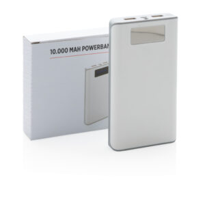 Powerbanks personalizadoss personalizados con display 10.000 mAh 18 P324.363 P 500
