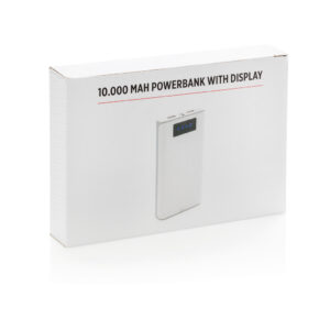 Powerbanks personalizadoss personalizados con display 10.000 mAh 19 P324.363 P 501