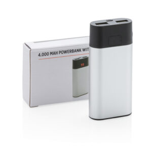 Batería externa de 4000 mAh con pantalla digital 20 P324.442 P 500