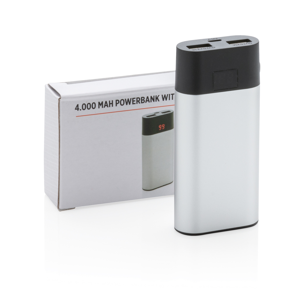 Batería externa de 4000 mAh con pantalla digital 10 Batería externa de 4000 mAh con pantalla digital - Imagen 10