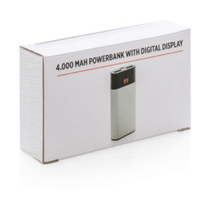 Batería externa de 4000 mAh con pantalla digital 21 P324.442 P 501