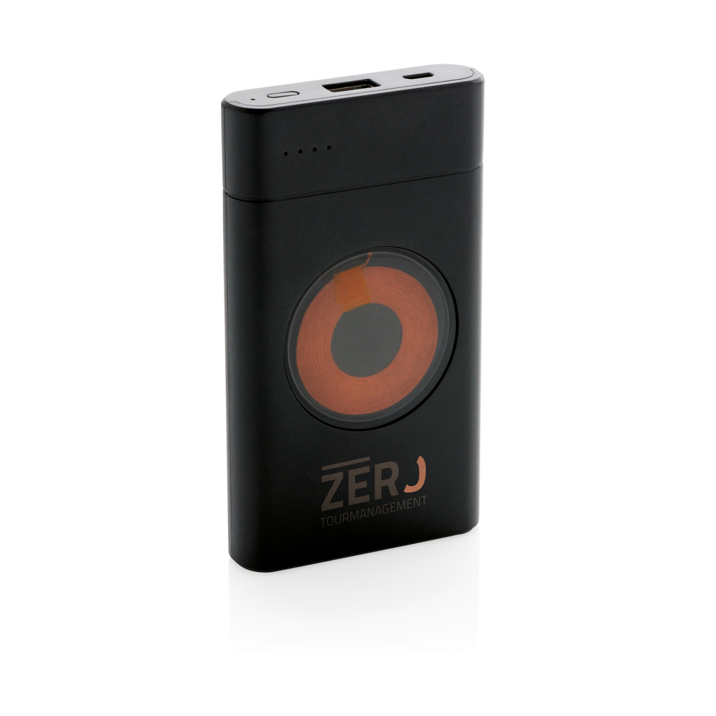 Powerbanks personalizadoss personalizados Encore inalámbrico 8.000 mAh 8 Powerbanks personalizadoss personalizados Encore inalámbrico 8.000 mAhnegro