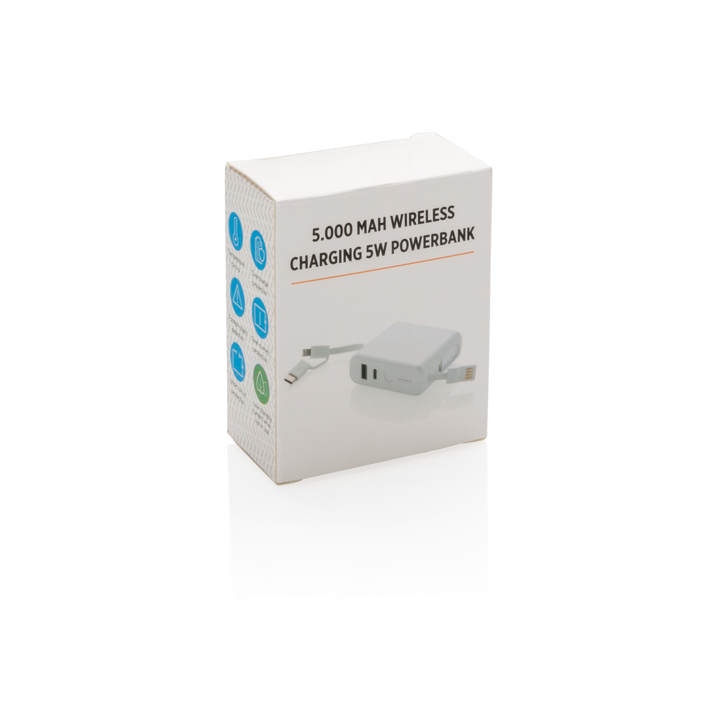 Batería inalámbrica 5.000 mAh de 5W 8 Batería inalámbrica 5.000 mAh de 5W - Imagen 8