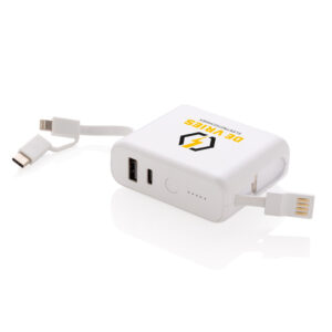 Batería inalámbrica 5.000 mAh de 5W 19 Batería inalámbrica 5.000 mAh de 5Wblanco