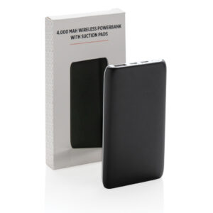Powerbanks personalizadoss personalizados inalámbrica 4.000 mAh con ventosas 24 P324.651 P 500