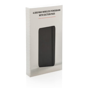Powerbanks personalizadoss personalizados inalámbrica 4.000 mAh con ventosas 25 P324.651 P 501