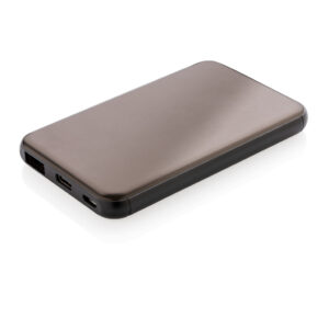 Powerbanks personalizados de bolsillo 5.000mAhgris