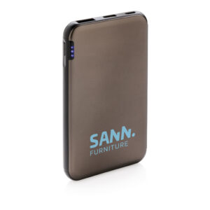 Powerbanks personalizados de bolsillo 5.000mAh 19 Powerbanks personalizados de bolsillo 5.000mAhgris