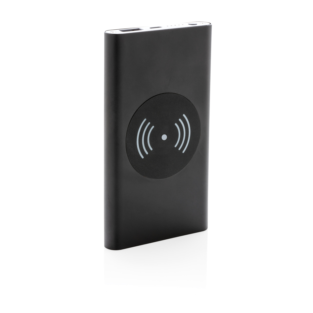 Powerbanks personalizadoss personalizados inalámbrico 4.000 mAh 5V 2 Powerbanks personalizadoss personalizados inalámbrico 4.000 mAh 5Vnegro