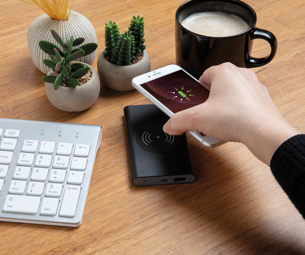Powerbanks personalizadoss personalizados inalámbrico 4.000 mAh 5V 10 Powerbanks personalizadoss personalizados inalámbrico 4.000 mAh 5V - Imagen 10