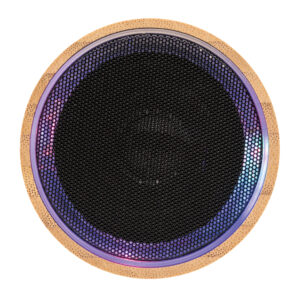 Altavoz inalámbrico de bambú 13 Altavoz inalámbrico de bambúnegro