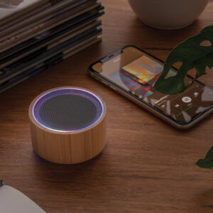 Altavoz inalámbrico de bambú 19 P328.221 M 400