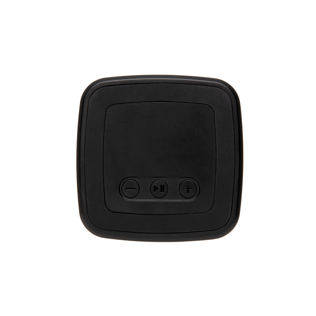 Altavoz inalámbrico 3W de tela con logo iluminado 4 Altavoz inalámbrico 3W de tela con logo iluminadogris