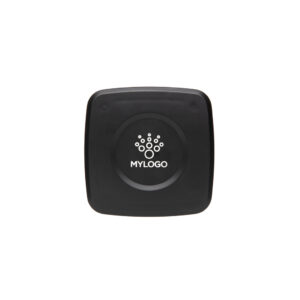 Altavoz inalámbrico 3W de tela con logo iluminado 20 gris