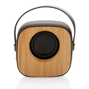 Altavoz inalámbrico moderno Bambú 3W 11 Altavoz inalámbrico moderno Bambú 3Wnegro
