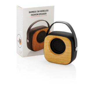 Altavoz inalámbrico moderno Bambú 3W 16 P328.589 P 500