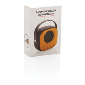 Altavoz inalámbrico moderno Bambú 3W 17 P328.589 P 501