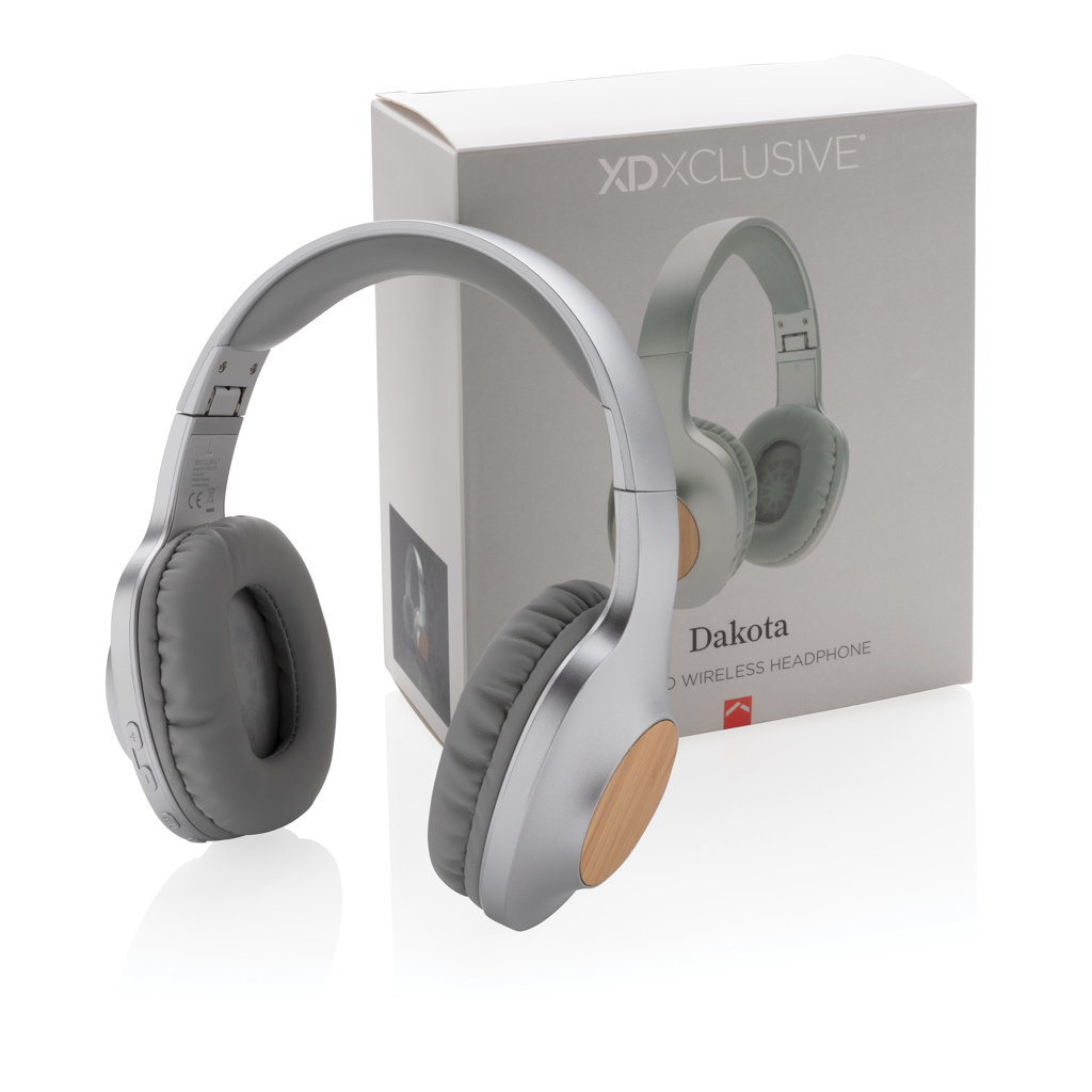 Auriculares inalámbricos Dakota bambú 8 Auriculares inalámbricos Dakota bambú - Imagen 8