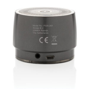 Altavoz de graves inalámbrico Swiss Peak 5W 14 gris