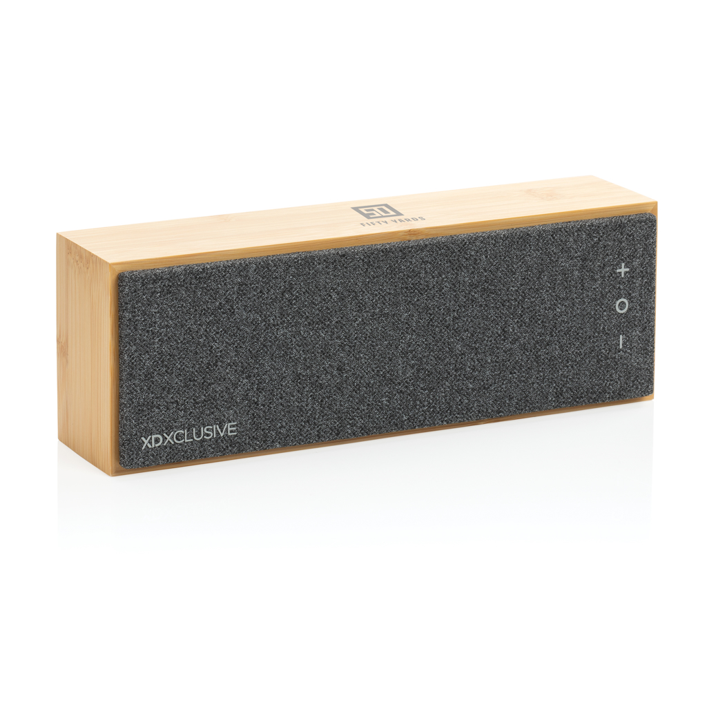 Altavoz de bambú inalámbrico Wynn 10W 7 Altavoz de bambú inalámbrico Wynn 10Wmarron