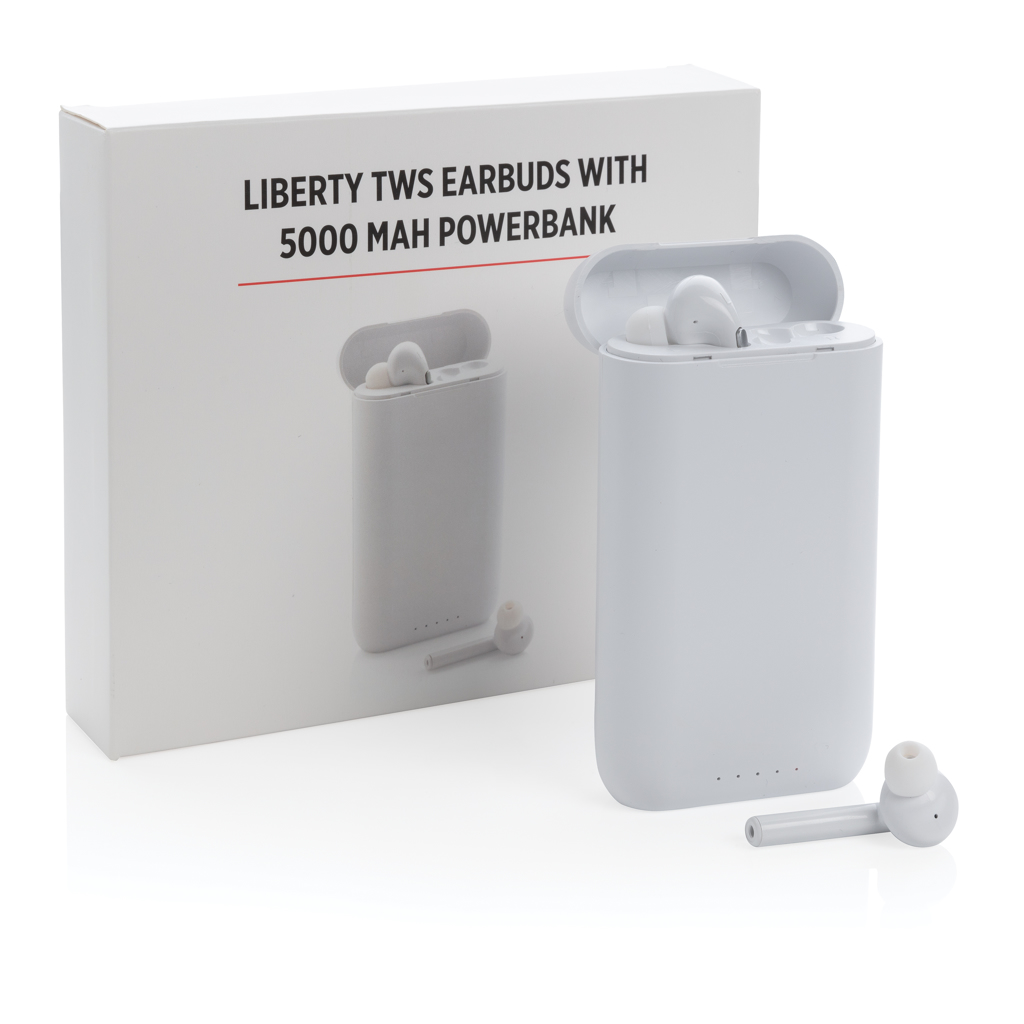 Auriculares Liberty TWS con powerbank de 5.000 mAh 7 Auriculares Liberty TWS con powerbank de 5.000 mAh - Imagen 7