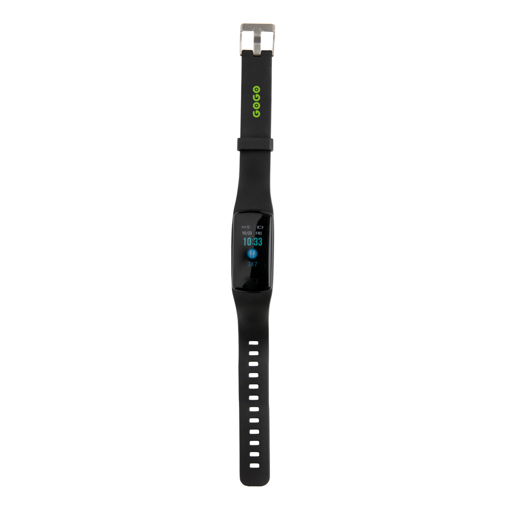 Pulsera Stay Fit con monitorización del corazón 4 Pulsera Stay Fit con monitorización del corazónnegro