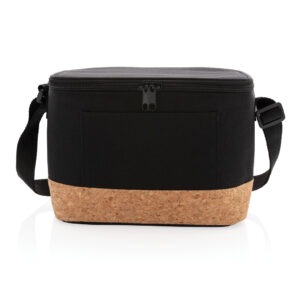 Bolsa y nevera bicolor con detalle de corchonegro