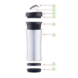 Taza ecológica Boomnegro