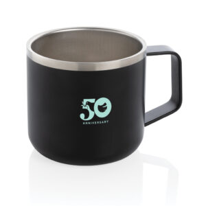 Taza de acero inoxidablenegro