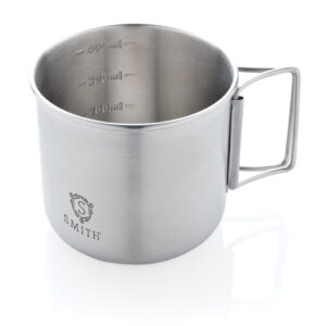 Taza Explorer de acero inoxidable de una sola capaplata