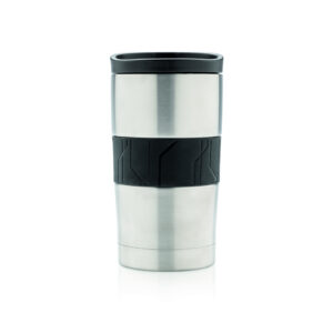 Taza de café segura para lavavajillasplata
