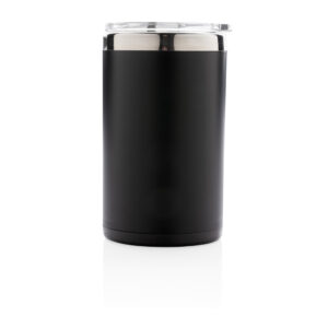 Taza de café con logo iluminadonegro