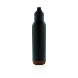 Botellas personalizadas  al vacío de corcho antigoteonegro