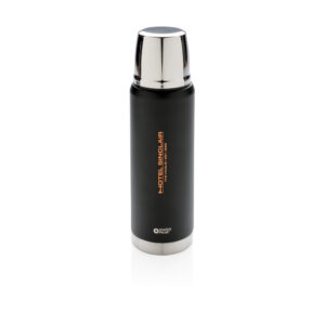 Termo Swiss Peak Elite de cobre al vacío 0.5Lnegro