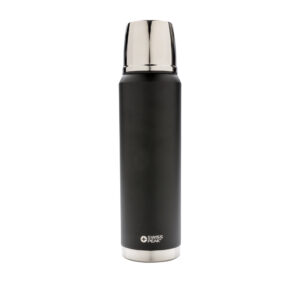Termo Swiss Peak Elite de cobre al vacío 1Lnegro