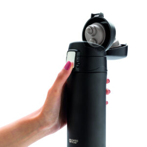 Termo Swiss Peak Elite al vacío de cobrenegro