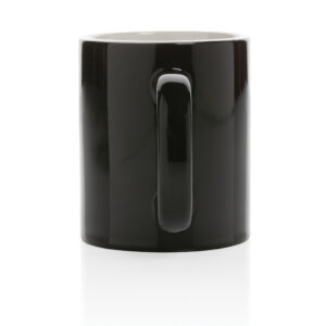 Tazas personalizadas básica de cerámicanegro