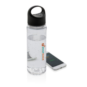 Botellas personalizadas de agua con altavoz inalámbrico 16 transparente
