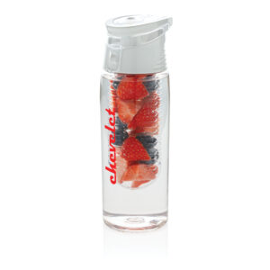 Botellas personalizadas  infusor con cierreblanco