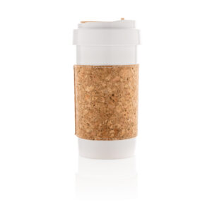 Lata PLA 400ml con exterior de corchoblanco