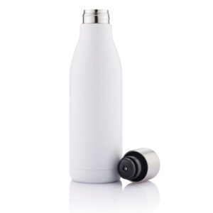 Botellas personalizadas  de acero inoxidable al vacío con esterilizador UV-Cblanco