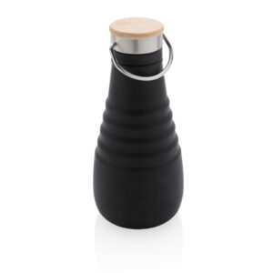 Botellas personalizadas  plegable de silicona antigoteo