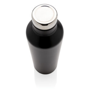 Botellas personalizadas  de agua moderna de acero inoxidable al vacíonegro