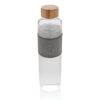 Botellas personalizadas  Impact de vidrio de borosilicato con bambú