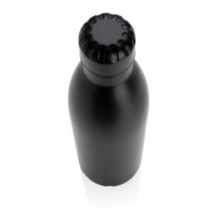 Botellas personalizadas  de acero inoxidable al vacío de color sólido 750mlnegro
