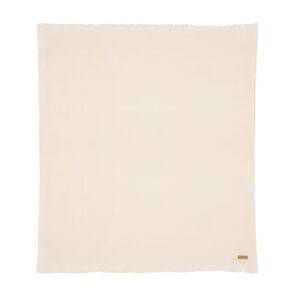 Manta tejida Ukiyo Aware ™ Polylana® 130x150cmblanquecino