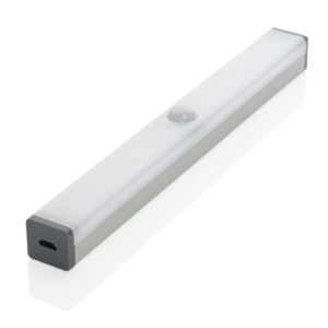Luz LED mediana con sensor de movimiento recargable por USBplata
