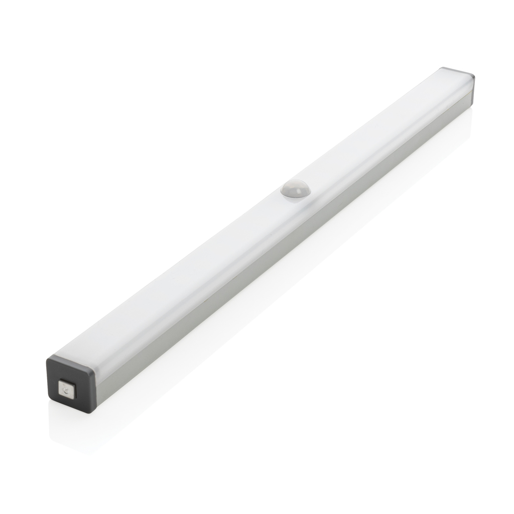 Luz LED grande con sensor de movimiento recargable por USB 2 Luz LED grande con sensor de movimiento recargable por USBplata