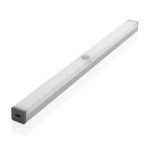 Luz LED grande con sensor de movimiento recargable por USB 11 Luz LED grande con sensor de movimiento recargable por USBplata