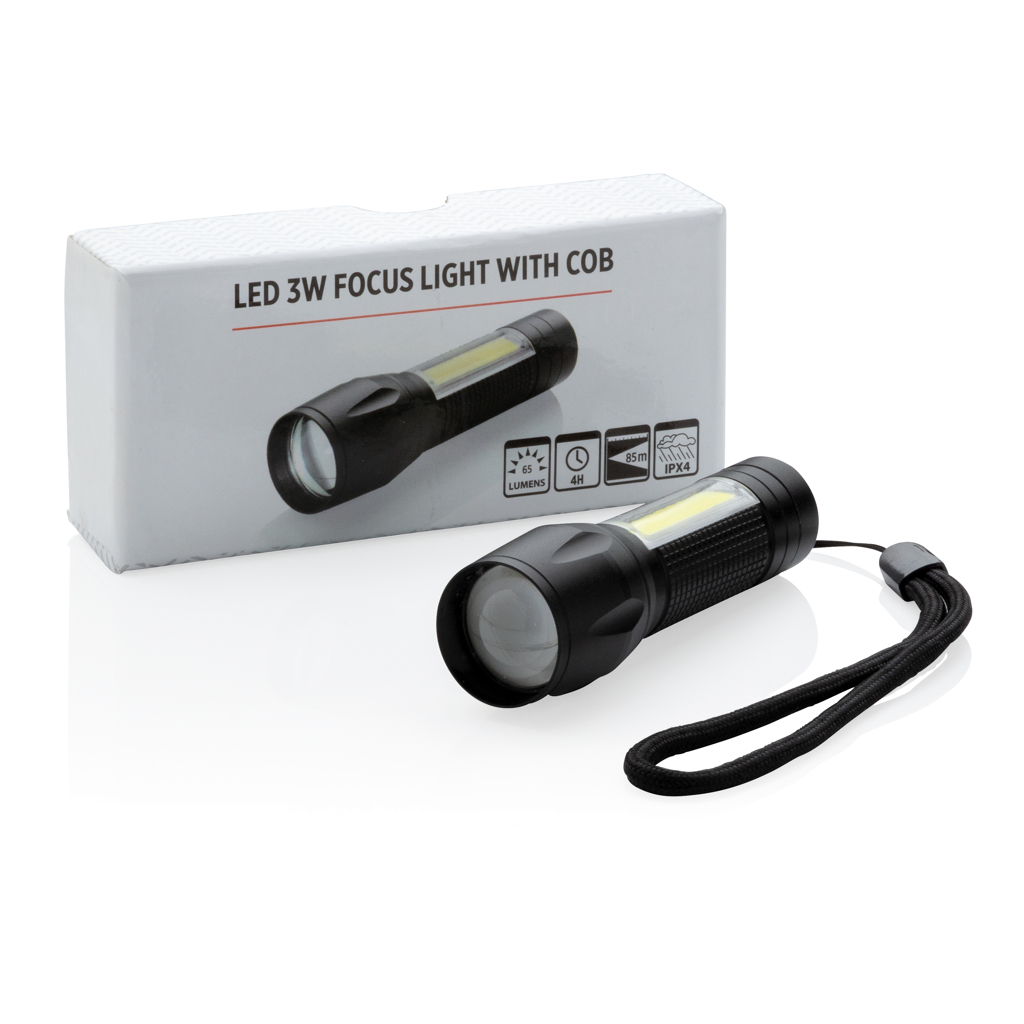 Linterna focus LED 3W con COB 7 Linterna focus LED 3W con COB - Imagen 7
